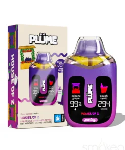 Learn about the Plume 2g House of Z, a 2-gram disposable device featuring a citrus-inspired flavor profile. Adult-restricted product.