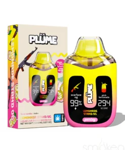 Learn about Plume 2g Lemonade Stand OG, a 2-gram disposable device with citrus-forward, lemonade-inspired flavors. Adult-restricted product.